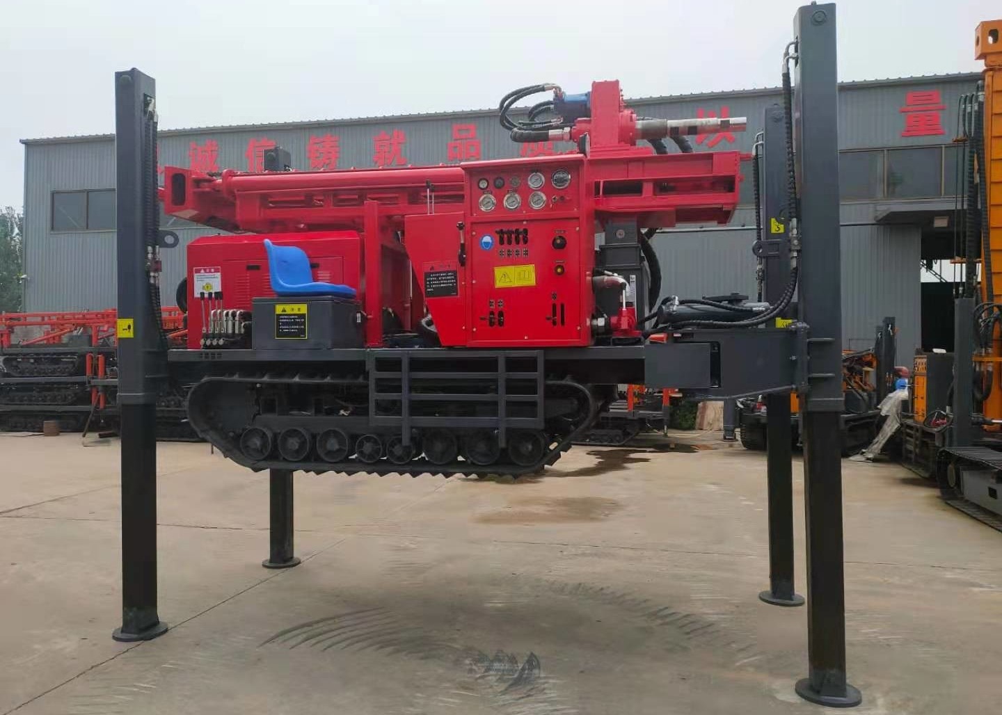 O St 300 do Oem mede grande ISO Borewell Rig Machine Equipment da perfuração