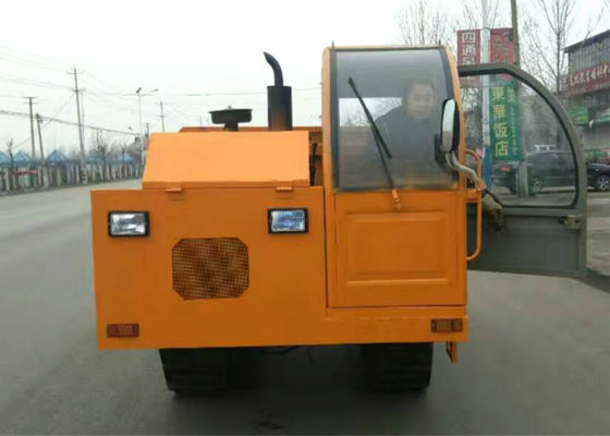 1T fechado táxi - 10T Mini Dumper hidráulico, caminhão basculante pequeno da esteira rolante